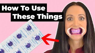 How To Use Plaque Tablets Disclosing Tablets Explained [upl. by Silvester123]