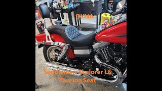 BEST Harley Davidson Seat EVER Saddlemen explorer LS [upl. by Nytsyrk552]