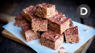 Chocolate Caramel Rice Crispy Treats [upl. by Vary]