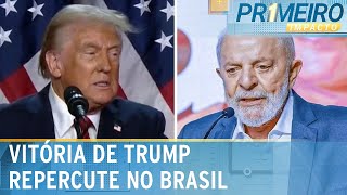 Lula dá parabéns a Trump e deseja quotsorte e sucesso ao novo governoquot  Primeiro Impacto 061124 [upl. by Pyszka]