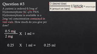 Medication Dosage Calculation Practice Questions [upl. by Eiramanin]