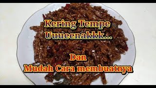 Cara Mudah Membuat Kering Tempe [upl. by Tik]