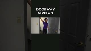 Doorway Stretch exercise rehabilitation youtubeshorts physicaltherapy rehab exercisetips [upl. by Leavelle343]