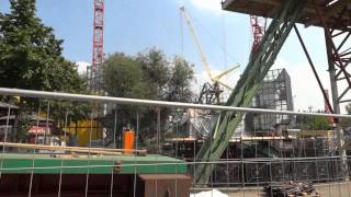 Baustelle Schwebebahn WuppertalOberbarmen [upl. by Hayott867]