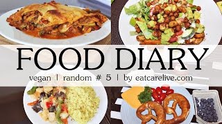 FOOD DIARY ♥  DRUNTER UND DRÜBER  5  VEGAN  eatcarelivecom [upl. by Roinuj]