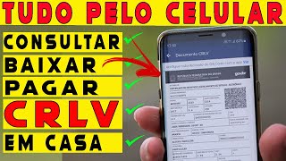 Como baixar e pagar o boleto do IPVA do carro ou moto pelo celular  CRLV 2024 [upl. by Anselme]