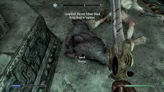 Skyrim The Mad Bard Ep11 Falmer Juice [upl. by Zeugirdor313]