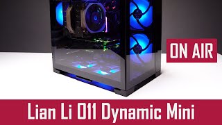 LianLi O11 Dynamic Mini  Review  AIR cooled build  ATX MicroATX amp MiniATX compatible PC case [upl. by Elak]