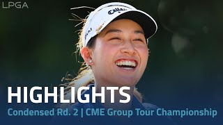 Condensed Rd 2  CME Group Tour Championship [upl. by Douglass38]