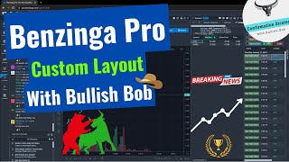 Benzinga Pro Custom Layout For Day Trading daytrading lowfloat benzingapro [upl. by Errick]