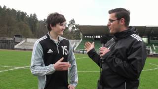 Interviews FC 08 Homburg  SV Eintracht Trier II [upl. by Aekin423]