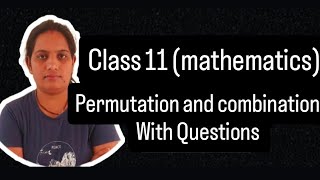 permutation and combinations class 11 explanation with example kramchaya sanchaya [upl. by Aleris]