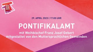 LIVE HeiligRockTage 2023  Pontifikalamt  live aus dem Trierer Dom [upl. by Liatris1]