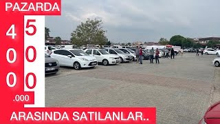 400000 ile 500000 Lira Arasında ADANA OTO PAZARINDA SAHİBİNDEN SATILIK İKİNCİ EL ARABA DERLEMESİ [upl. by Nauhs]