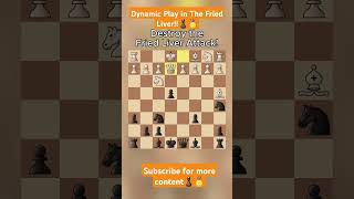 FRYING THE FRIED LIVER chess magnuscarlsen growth learning shorts video [upl. by Anniroc]