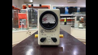 Wattmeter TELEWAVE 44L1 [upl. by Ecitsuj]