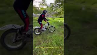 Pre’65 action from Westmorland’s evening trial 📹 Mark Simpson 🙏💥trials trialsbike trials [upl. by Phare]