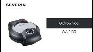 Gofrownica SEVERIN WA 2103 [upl. by Mahgem]