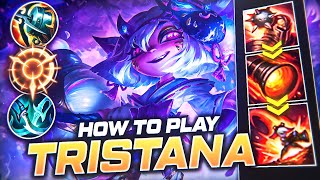 HOW TO PLAY TRISTANA MID amp CARRY  Build amp Runes  Season 12 Tristana guide  League of Legends [upl. by Frannie]