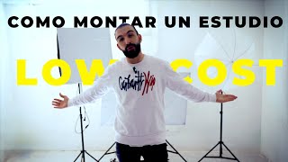 COMO MONTAR UN ESTUDIO FOTOGRAFICO LOW COST [upl. by Inafit193]