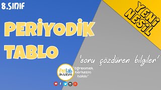 Periyodik Tablo8sınıfsoru çözdüren bilgilerLGS [upl. by Mcnelly]