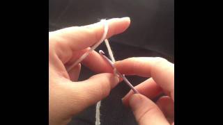 Learn How To crochet a foundation Chain ch  Crochet Basics For Beginners [upl. by Doone743]