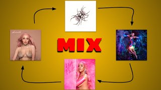 Doja Cat  All 4 Albums Mixed Together [upl. by Kinom]