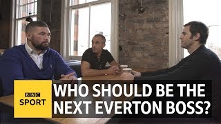 Ancelotti Giggs or Dyche at Everton Three Toffees debate next manager  BBC Sport [upl. by Phil718]