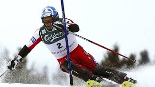 Rainer Schönfelder wins slalom Adelboden 2004 [upl. by Lansing]