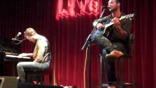 Matt Alber and Jake Walden perform quotRivers amp Tidesquot  The World Cafe Live in Philadelphia 609 [upl. by Schellens]