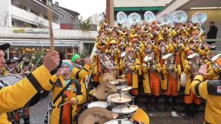 Guggemusig Büchelgrübler Zunzgen  Sissacher Fasnacht Platzkonzärt 05032017 [upl. by Arihs]