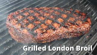 London Broil on Grill  London Broil Recipe on Big Green Egg [upl. by Inahc]