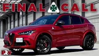 The Final Quadrifoglio  2024 Alfa Romeo Stelvio Quadrifoglio Review [upl. by Fishbein337]