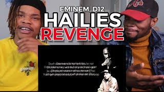 EMINEM  HAILIES REVENGE ft D12  JA RULE DISS REACTION [upl. by Mamie458]