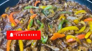 My Peppered Steak Recipe is the Best How To Make Pepper Steak in 30 minutes [upl. by Ellerrehs]