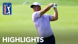 Highlights  Round 1  Travelers Championship  2024 [upl. by Ahaelam]