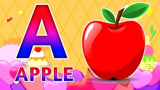 Phonics Song 2 with TWO Words in 3D  A For Airplane  ABC Alphabet Songs with Sounds for Children [upl. by Elleined]