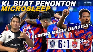 JDT AIBKAN KL CITY 61  DIOGO MENGGILA BAGI HATTRICK  TAKTIKAL BOJAN MAKAN DIR [upl. by Candra199]