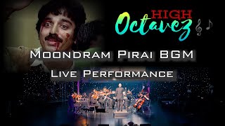 Moondram Pirai Climax BGM from Moondram Pirai  Live Performance by High Octavez Dallas USA [upl. by Narf]