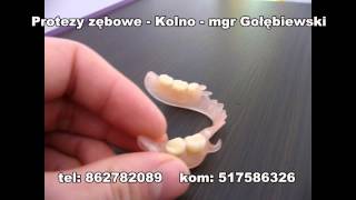 Kolno technik dentystyczny protezy zębowe protezownia mgr Gołębiewski te 862782089 kom517586326 [upl. by Zolnay]