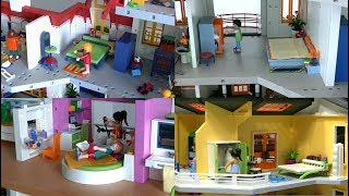 Evolution Playmobil  La chambre parentale moderne 2000  2017 [upl. by Aicinad]