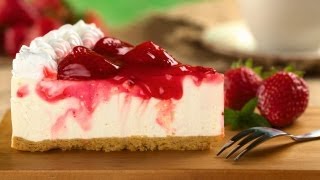 Cheesecake alle fragole  Le ricette di Veggietable [upl. by Pacorro]