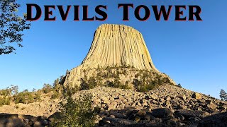 Devils Tower National Monument in Wyoming  A Natural Wonder in the USA [upl. by Nylikcaj946]