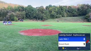 Landesliga Baseball  Kronach Royals vs Laufer Wölfe 2 [upl. by Jann]