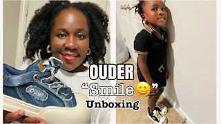 OUDER SHOE HAUL  TRY ON Ouder”smile” Shoes  Ouderclub [upl. by Itnaihc320]