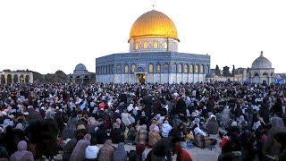 Masjid Al AQSA Live JUMMAH Prayer صلاة الجمعہ فی المسجد الاقصی المبارک [upl. by Onitram]