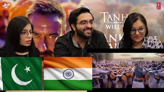 Shankara Re Shankara Song  Tanhaji The Unsung Warrior  Ajay D Saif Ali K  PAKISTAN REACTION [upl. by Yaffit]