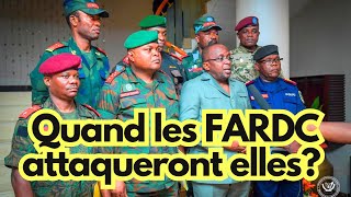 Quand les FARDC attaqueront elles Les Congolais simpatientent du cessez le feu [upl. by Rena297]