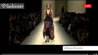 Alberta Ferretti SpringSummer 2014  Milan Fashion Week MFW FashionTV [upl. by Anaiv532]