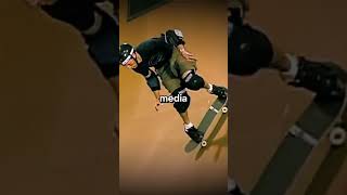 Niño skater supera a Tony Hawk skate shorts sk8 skateboarding [upl. by Gardie534]